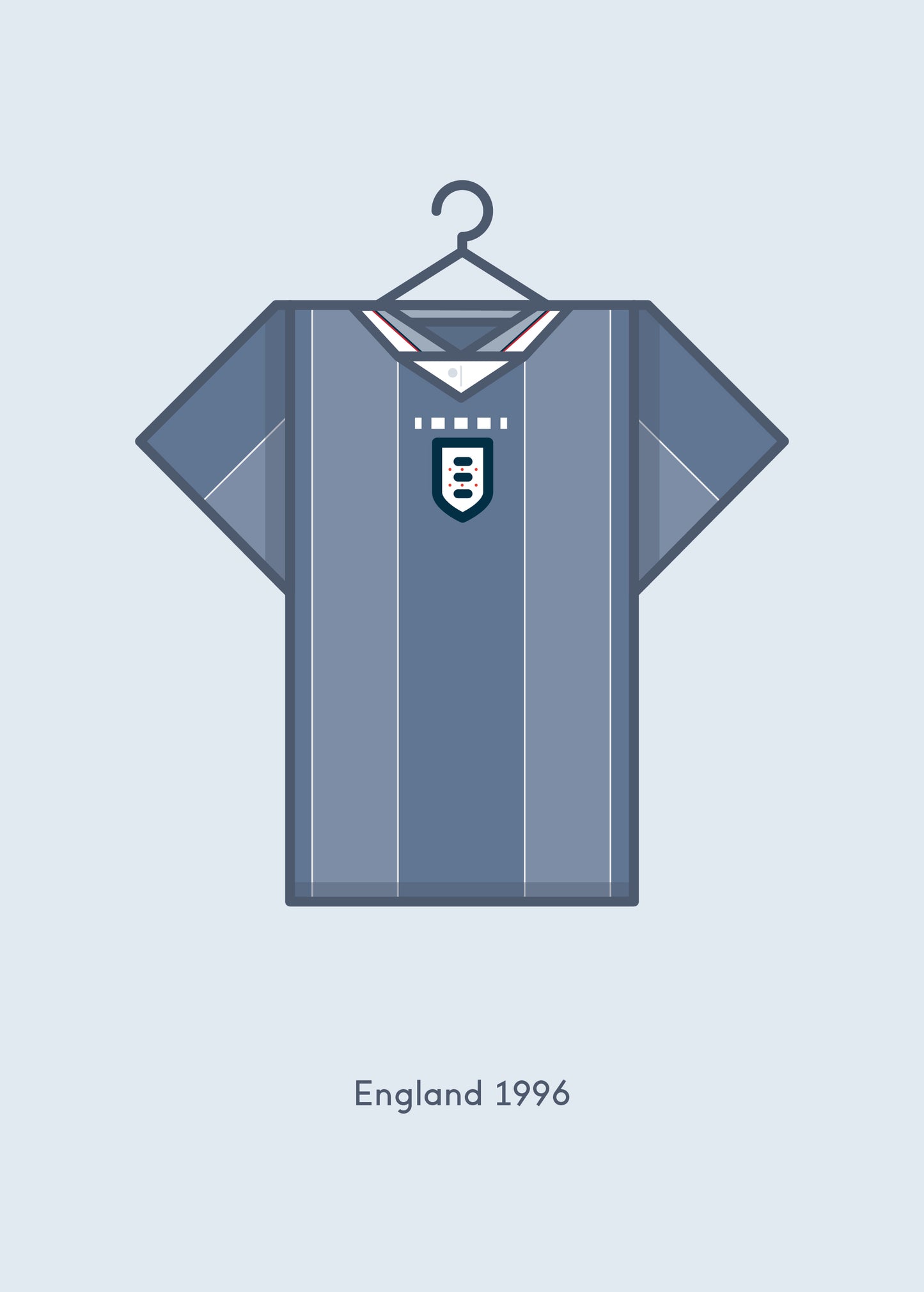 England 1996 International Away Kit