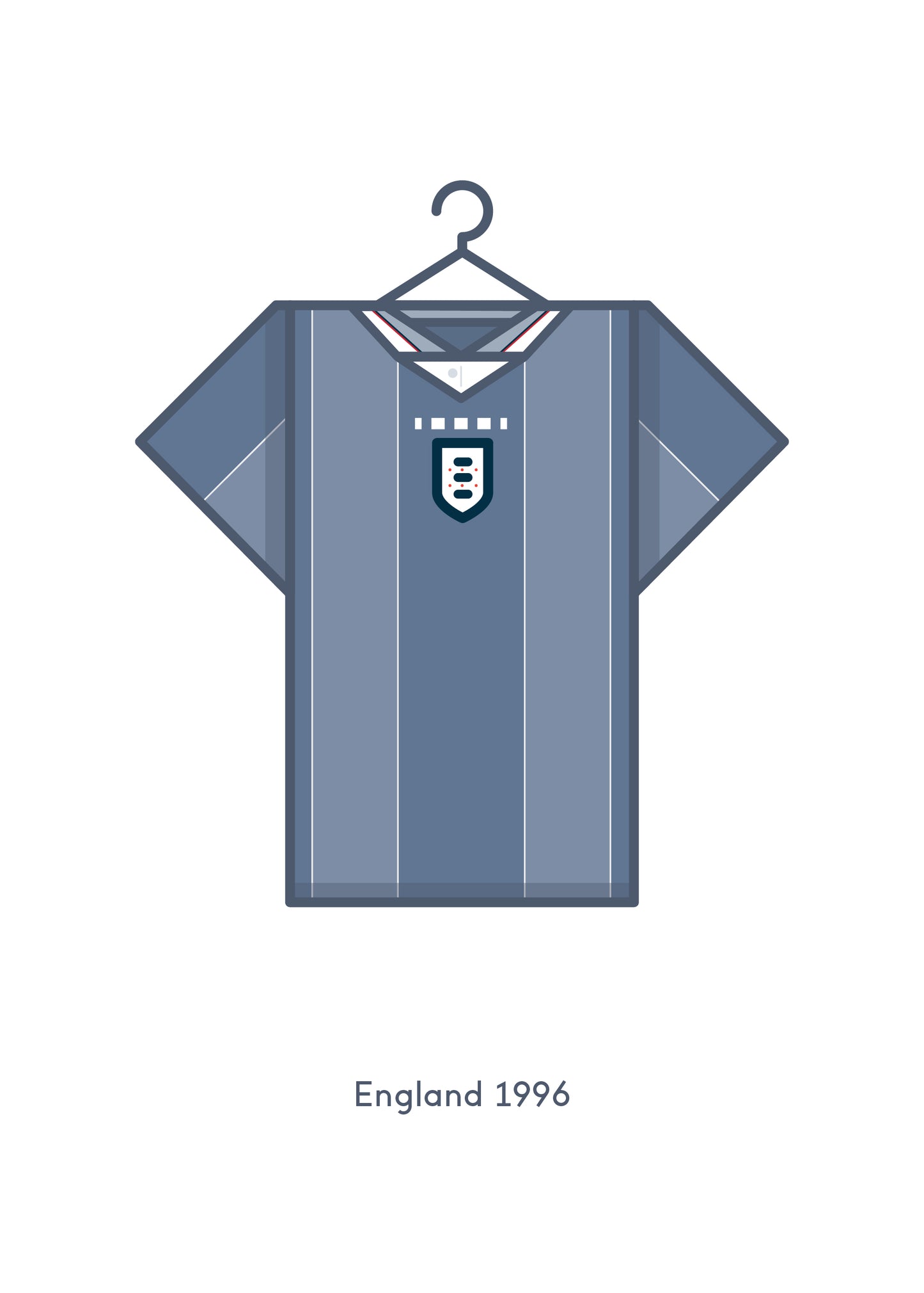 England 1996 International Away Kit
