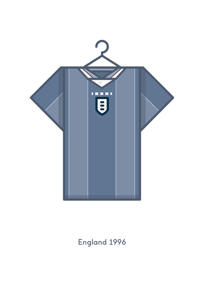 England 1996 International Away Kit