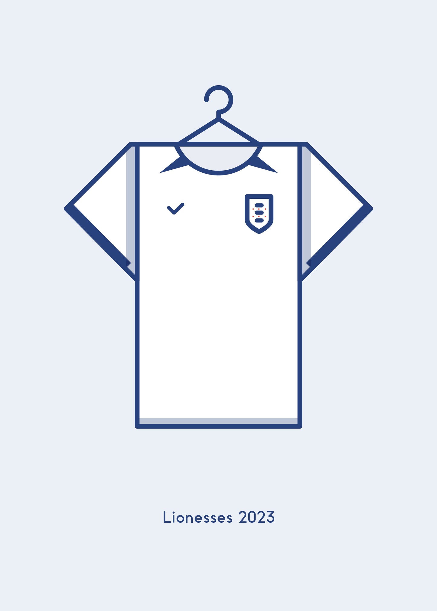 England Women's 2023 International Home Kit