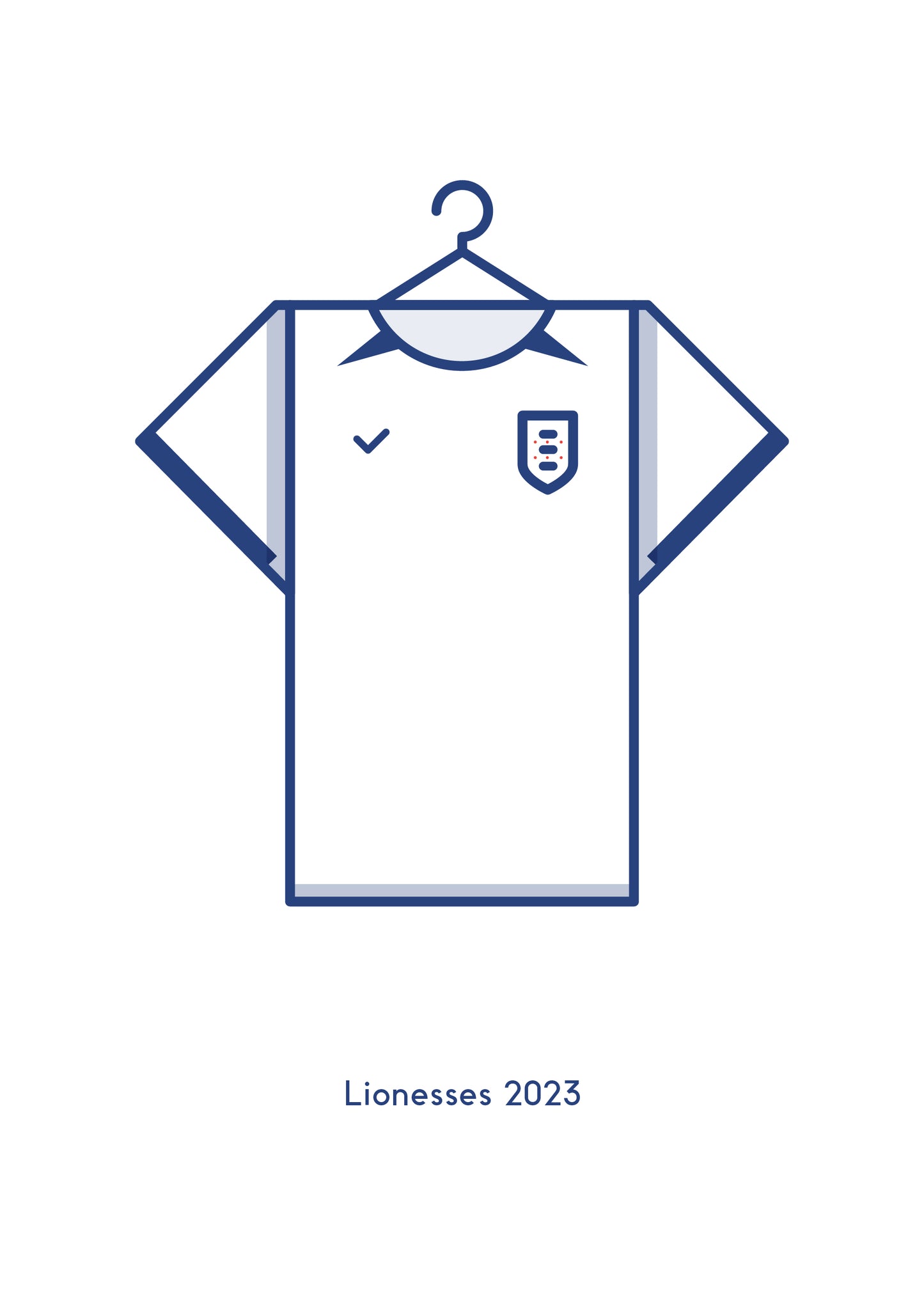 England Women's 2023 International Home Kit