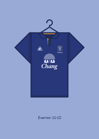 Everton 2011-12 Home Kit