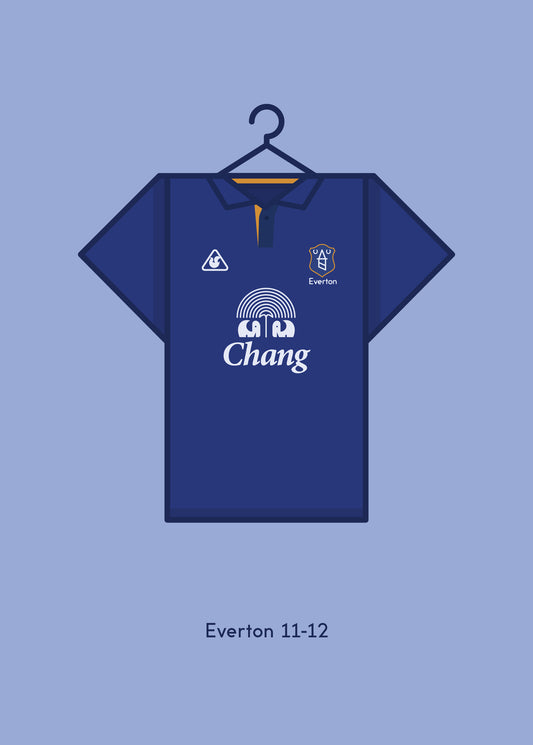 Everton 2011-12 Home Kit