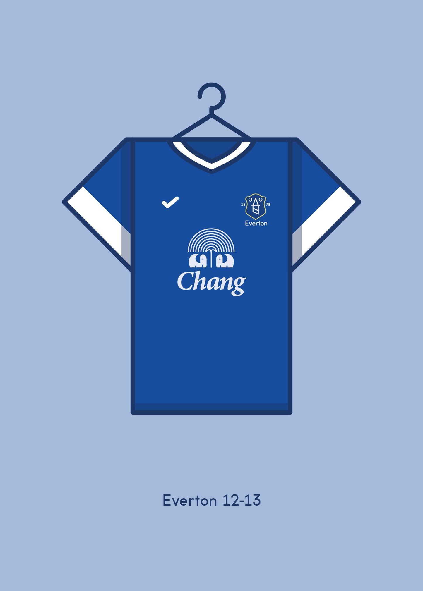 Everton 2012-13 Home Kit