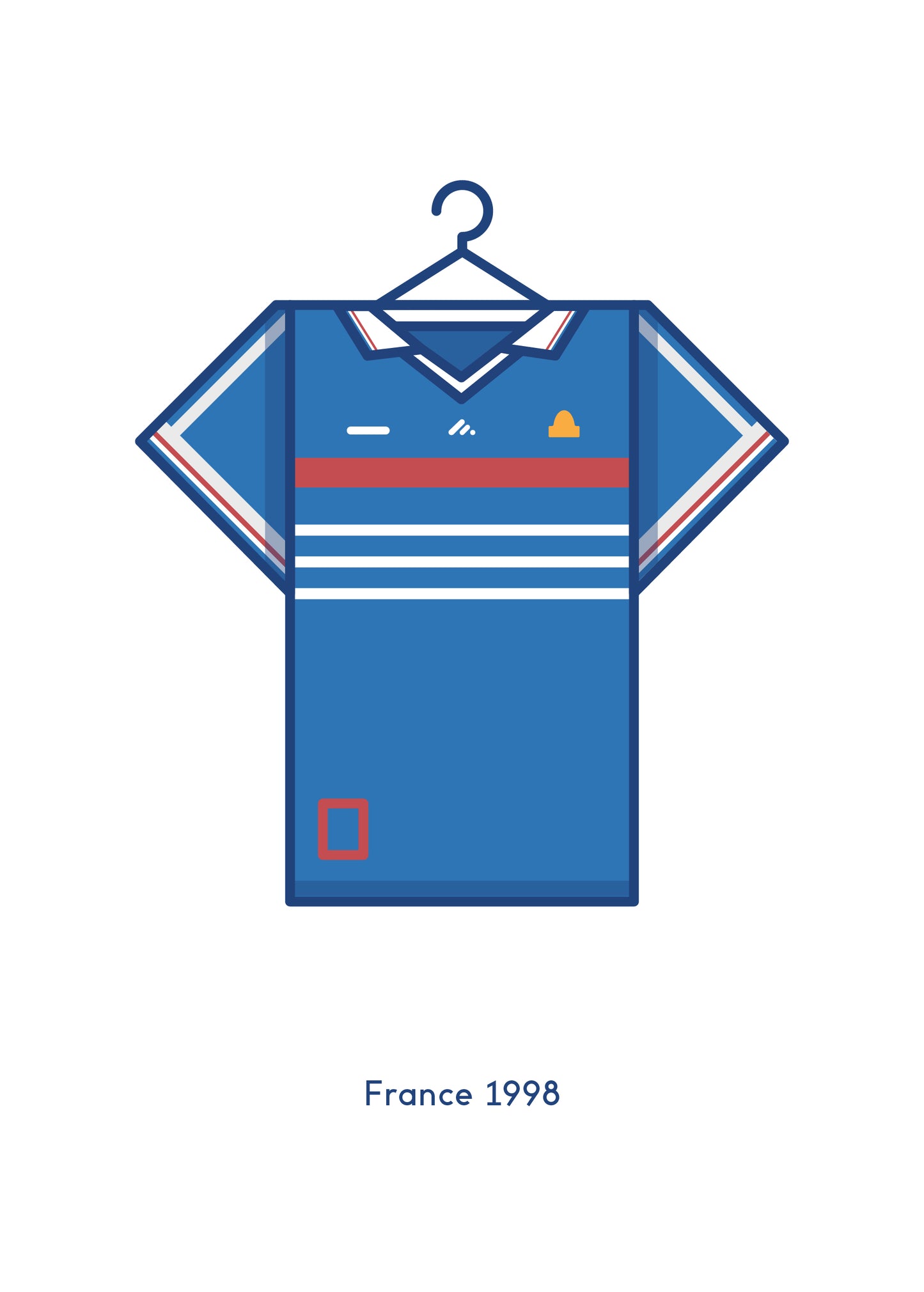 France 1998 Home International Kit