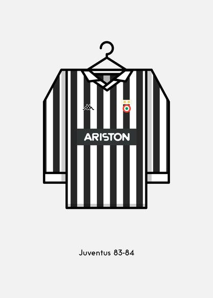 Juventus 1983 - 84 Home Kit