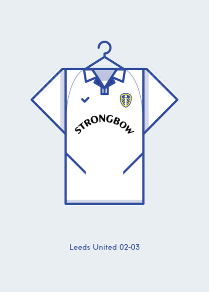 Leeds United 2002 - 03 Home Kit