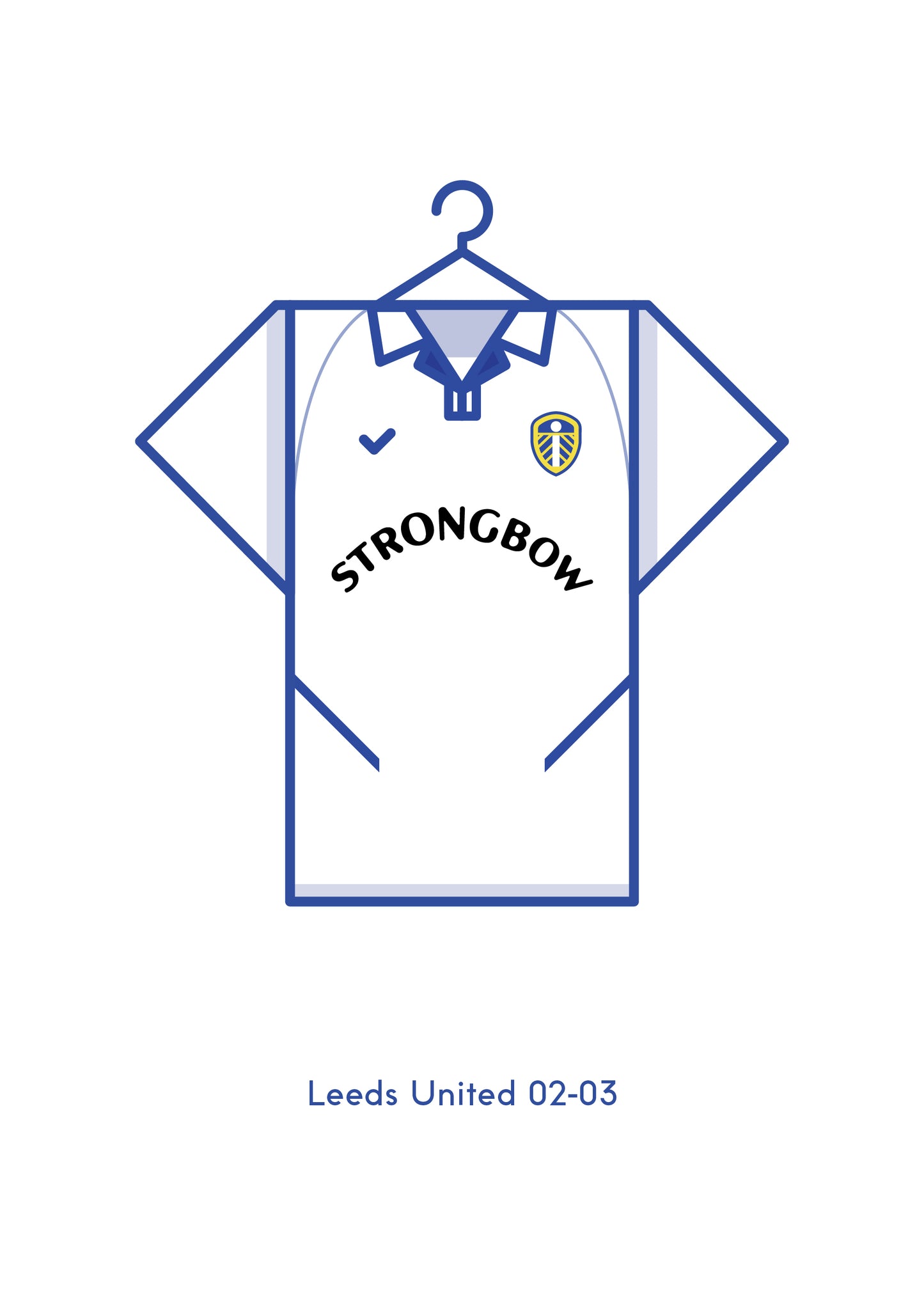 Leeds United 2002 - 03 Home Kit