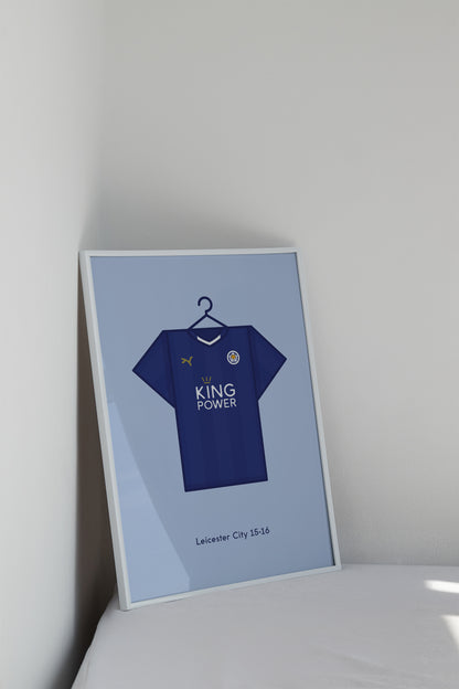 Leicester City 2015-16 Home Kit