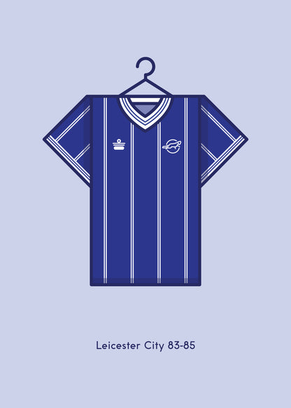 Leicester City 1983-85 Home Kit