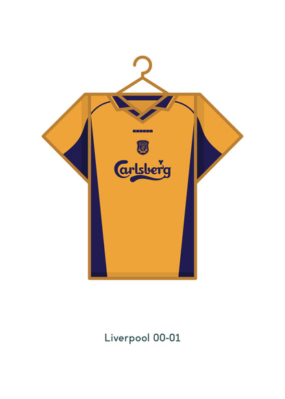 Liverpool 2000 - 01 Away Kit