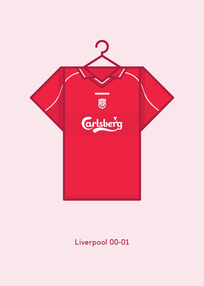 Liverpool 2000 - 01 Home Kit