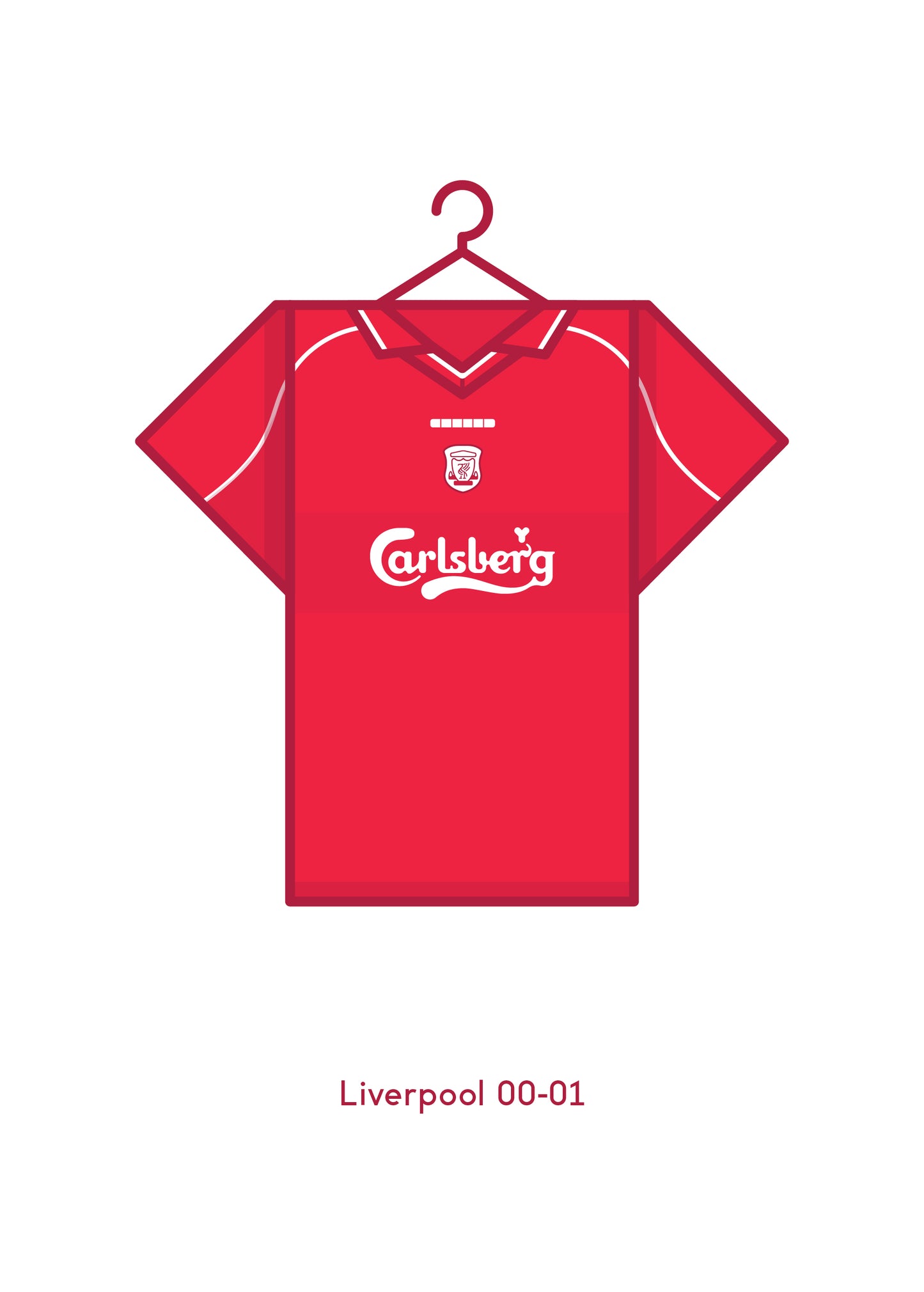 Liverpool 2000 - 01 Home Kit