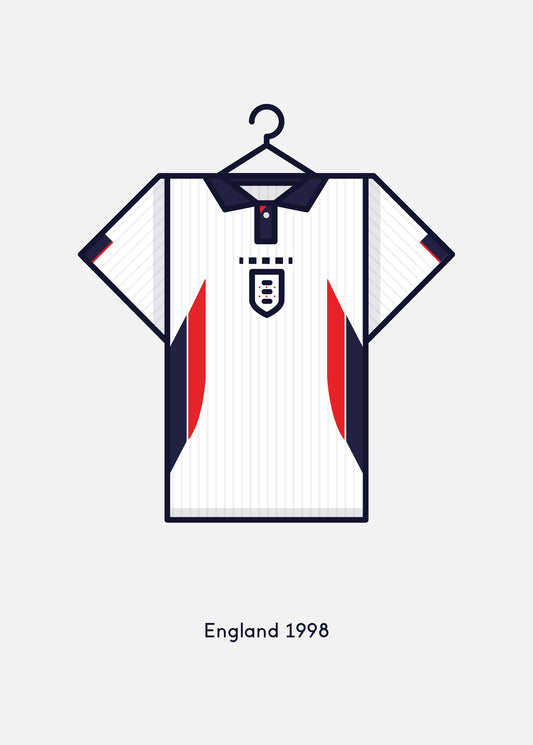 England 1998 International Home Kit