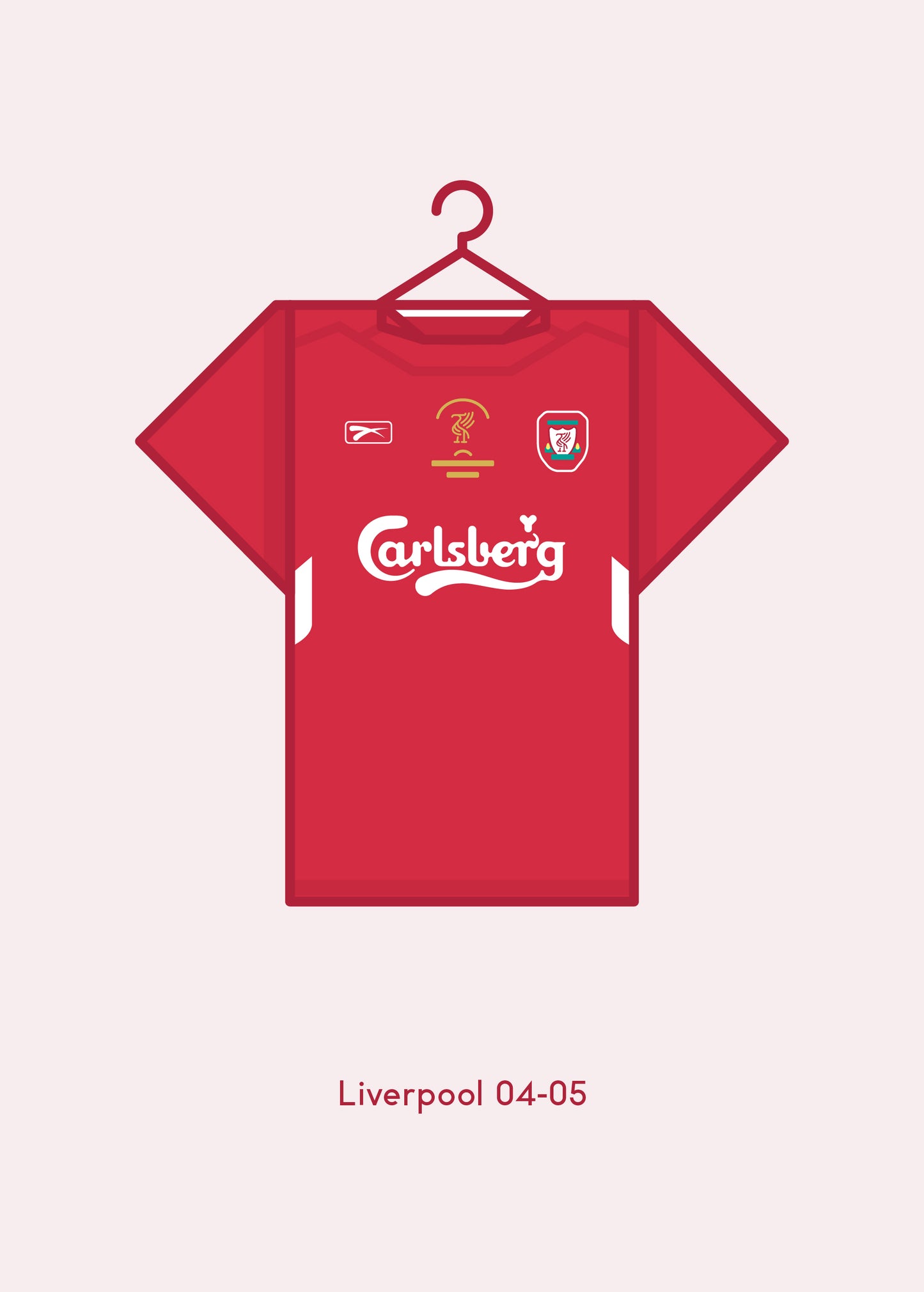 Liverpool 2004 - 05 Home Kit