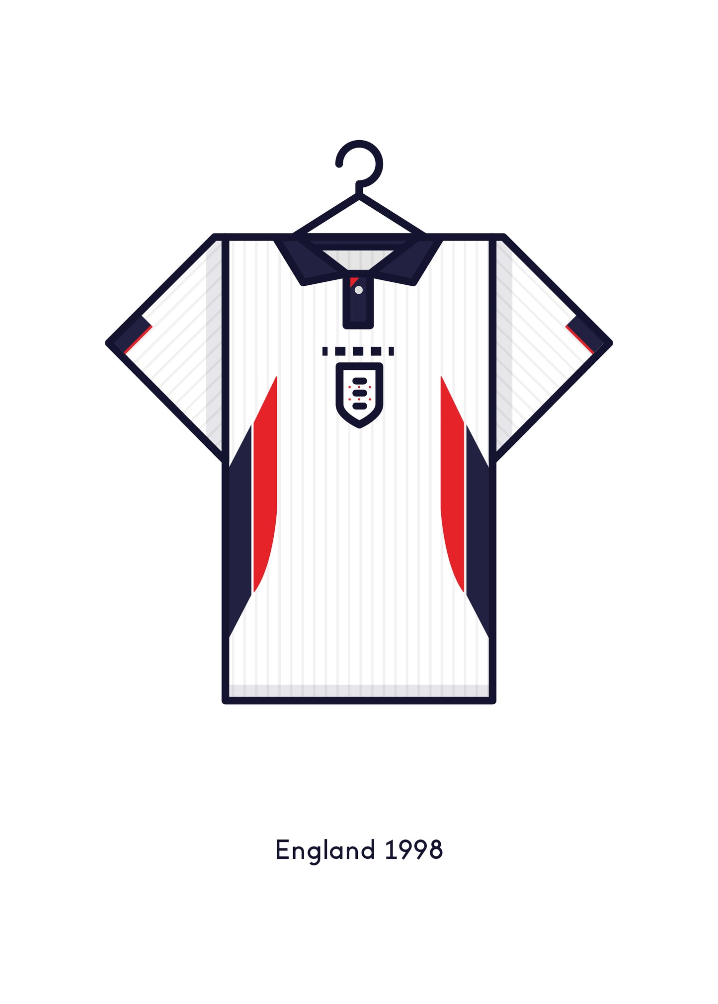 England 1998 International Home Kit