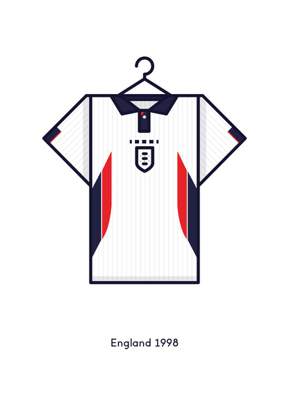 England 1998 International Home Kit