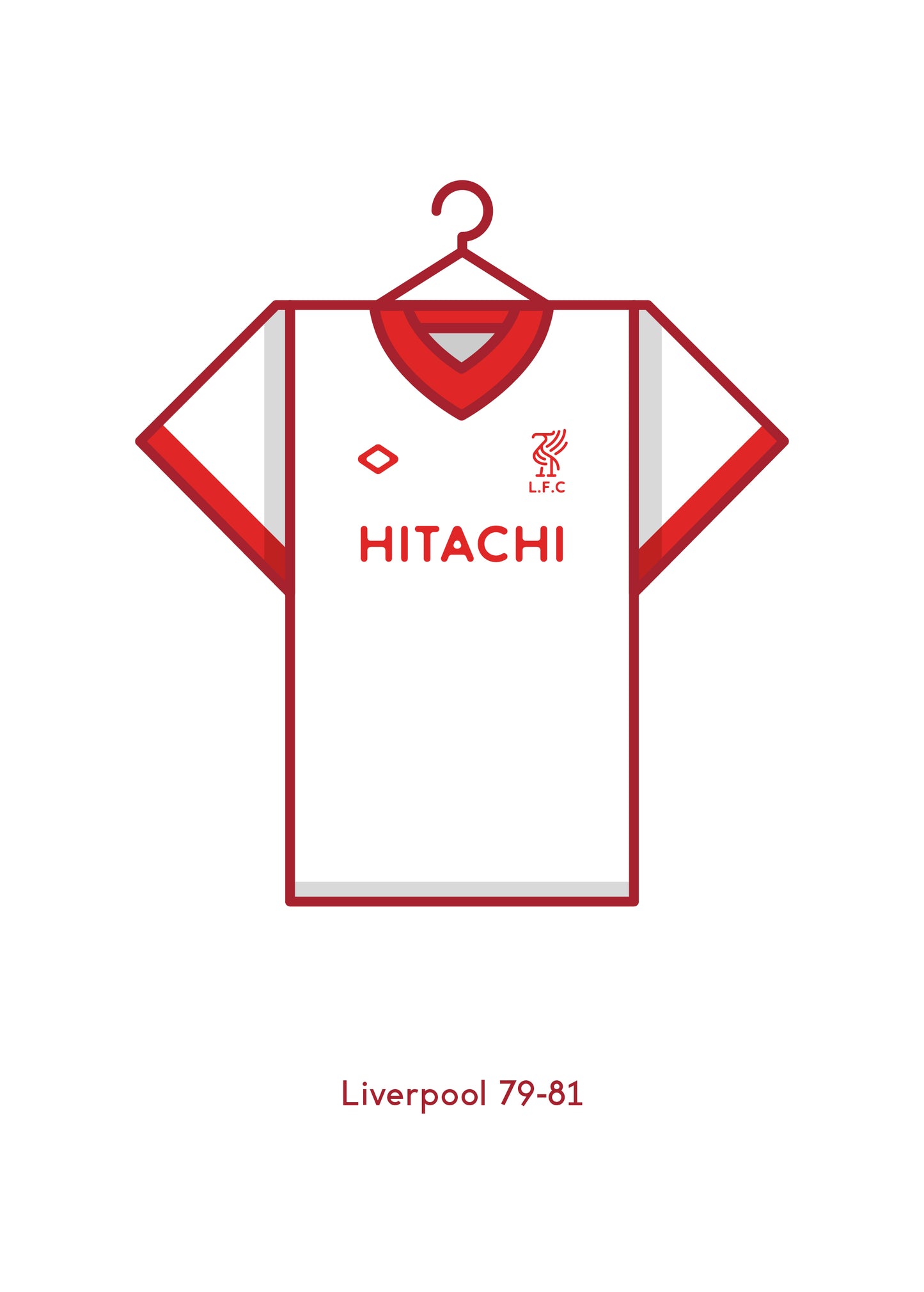 Liverpool 1979 - 82 Away Kit