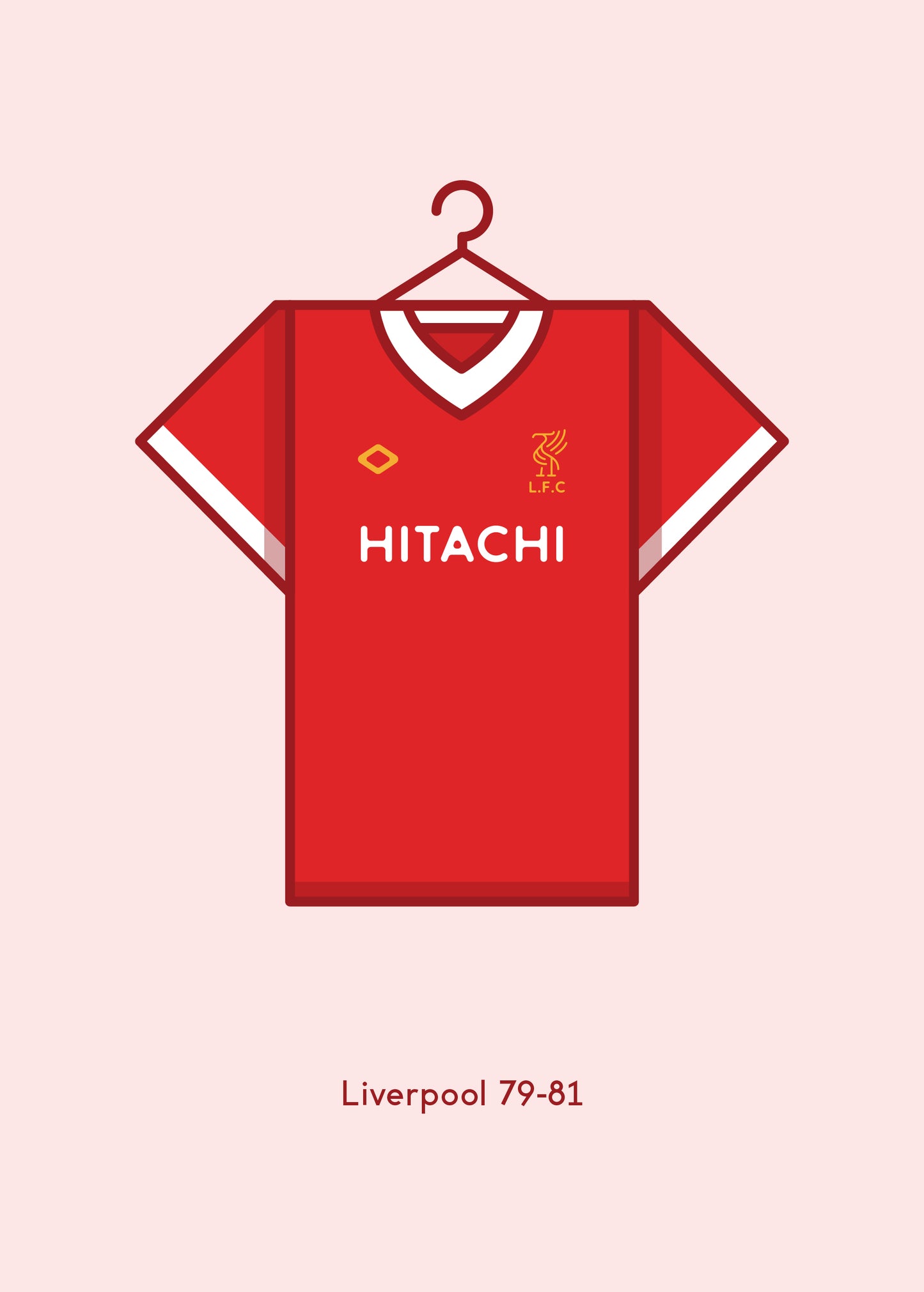 Liverpool 1979 - 82 Home Kit