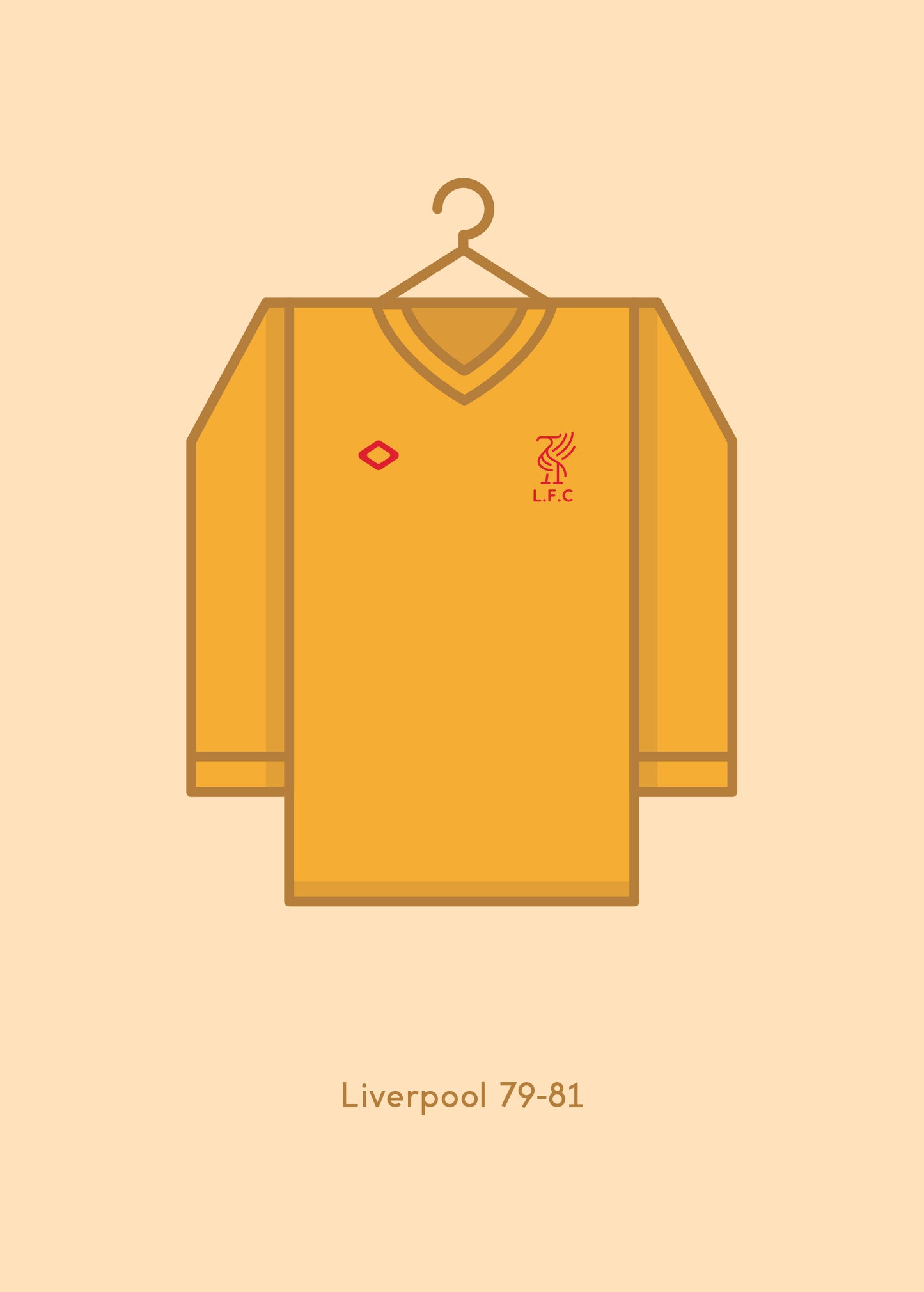 Liverpool 1979 - 81 Third Kit