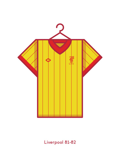 Liverpool 1981 - 82 Third Kit