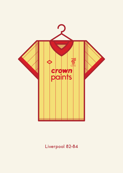 Liverpool 1982 - 84 Away Kit