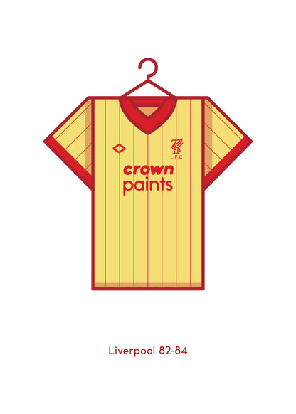 Liverpool 1982 - 84 Away Kit