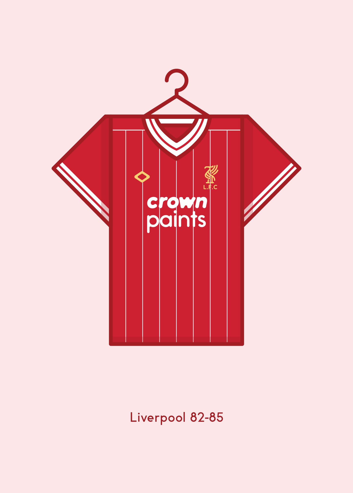 Liverpool 1982 - 85 Home Kit