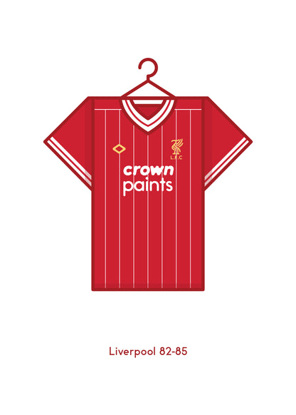 Liverpool 1982 - 85 Home Kit