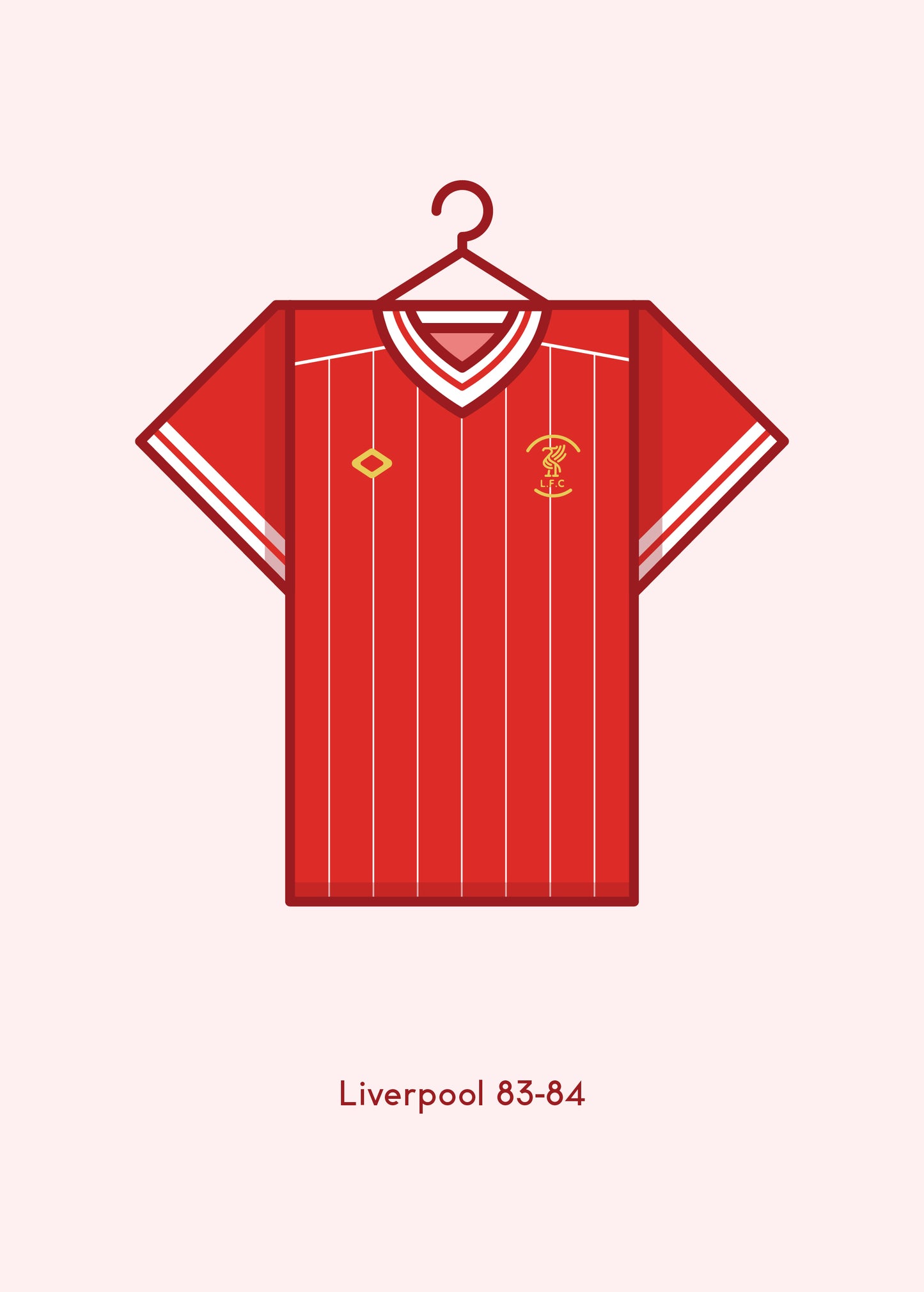 Liverpool 1983 - 84 Home Kit