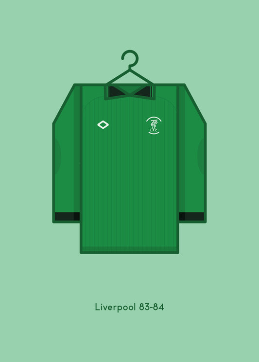 Liverpool 1983 - 84 Keeper Kit