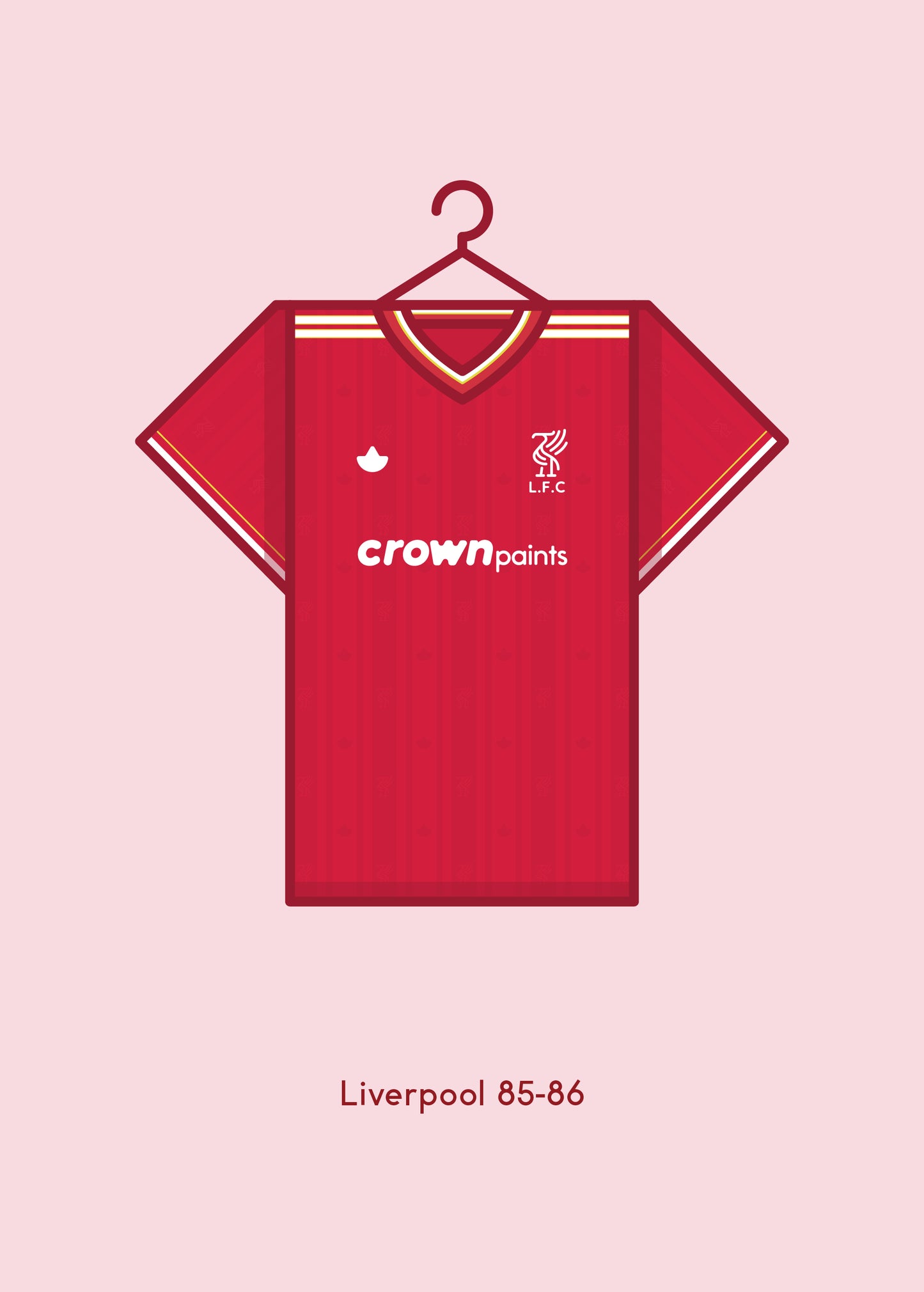 Liverpool 1985 - 86 Home Kit