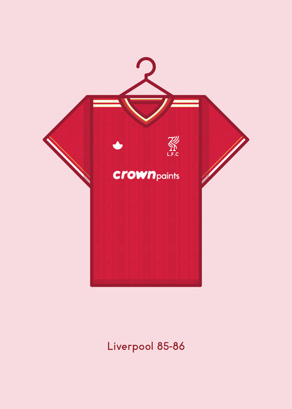 Liverpool 1985 - 86 Home Kit