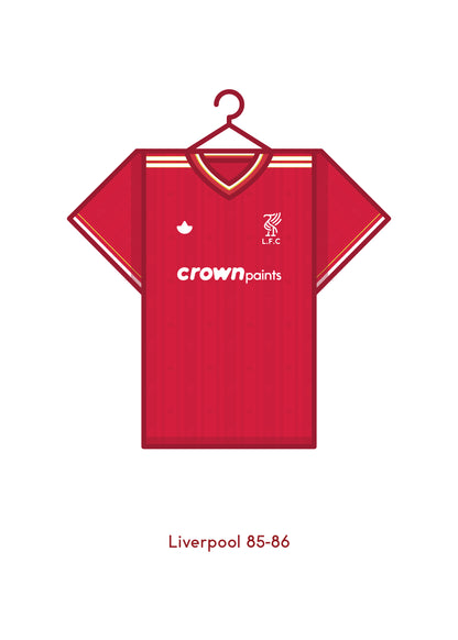 Liverpool 1985 - 86 Home Kit