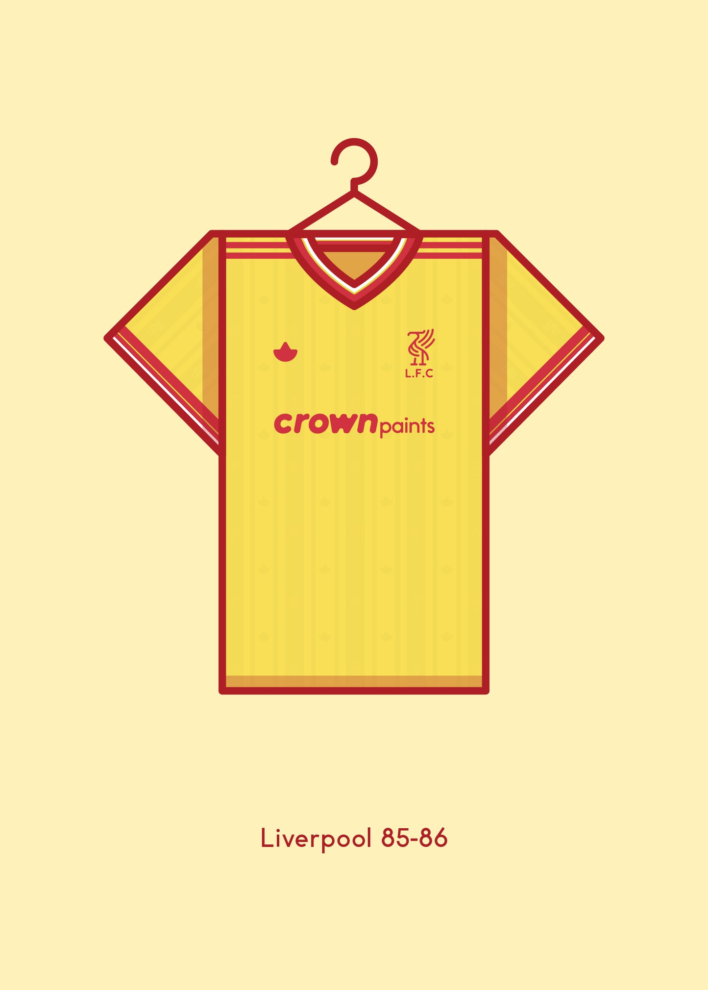 Liverpool 1985 - 86 Third Kit