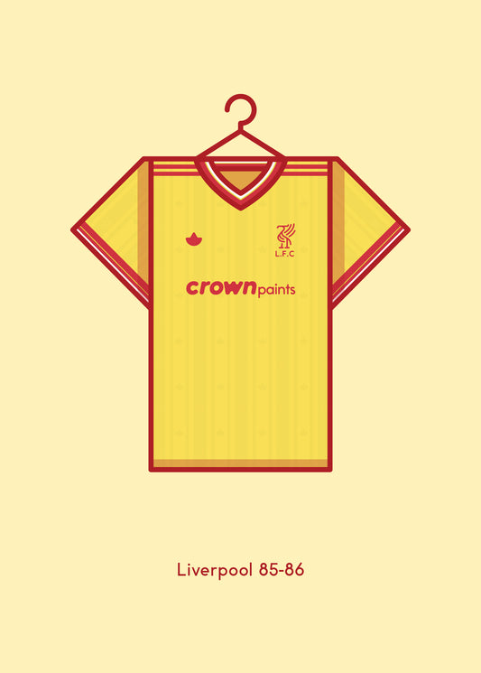 Liverpool 1985 - 86 Third Kit