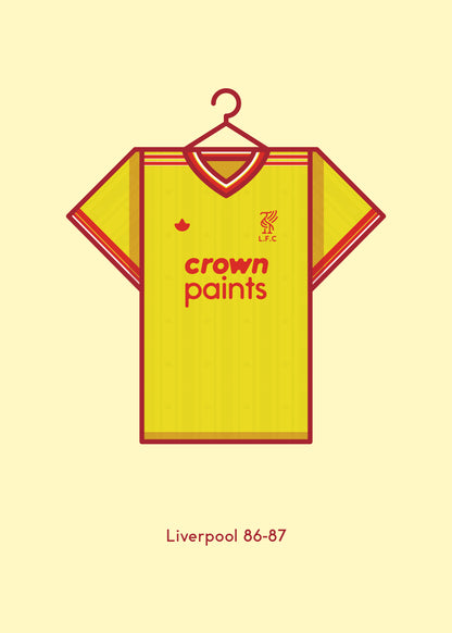 Liverpool 1986 - 87 Third Kit