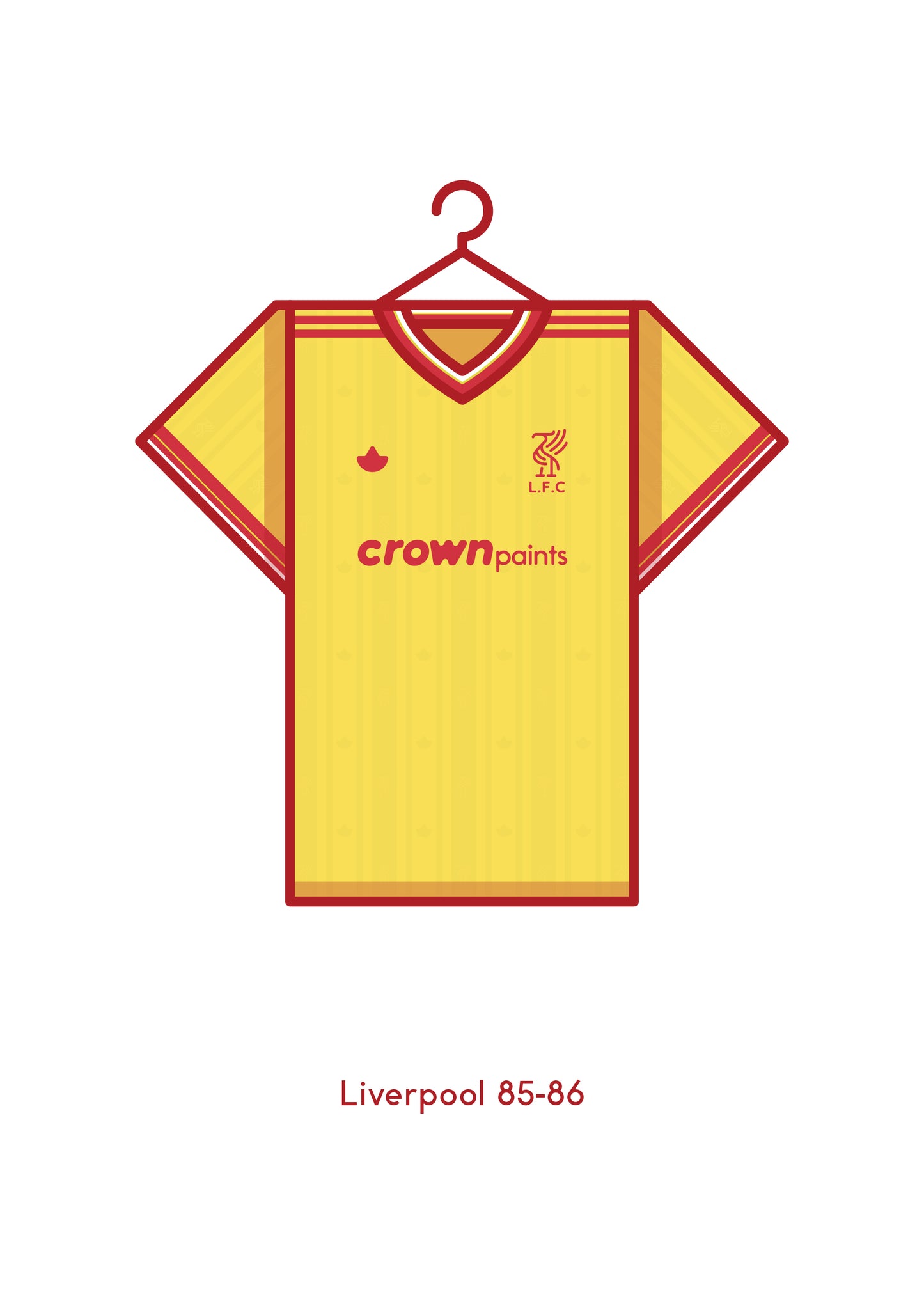 Liverpool 1985 - 86 Third Kit