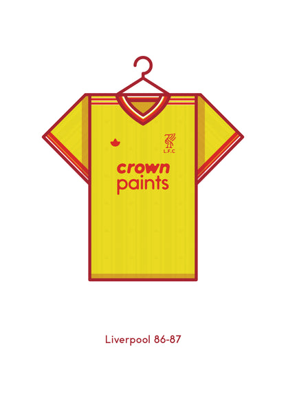 Liverpool 1986 - 87 Third Kit