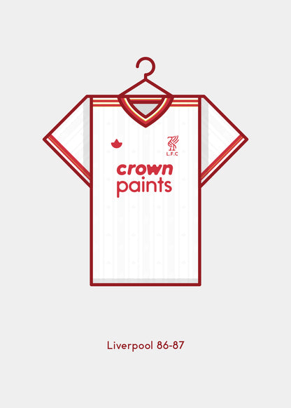 Liverpool 1986 - 87 Away Kit