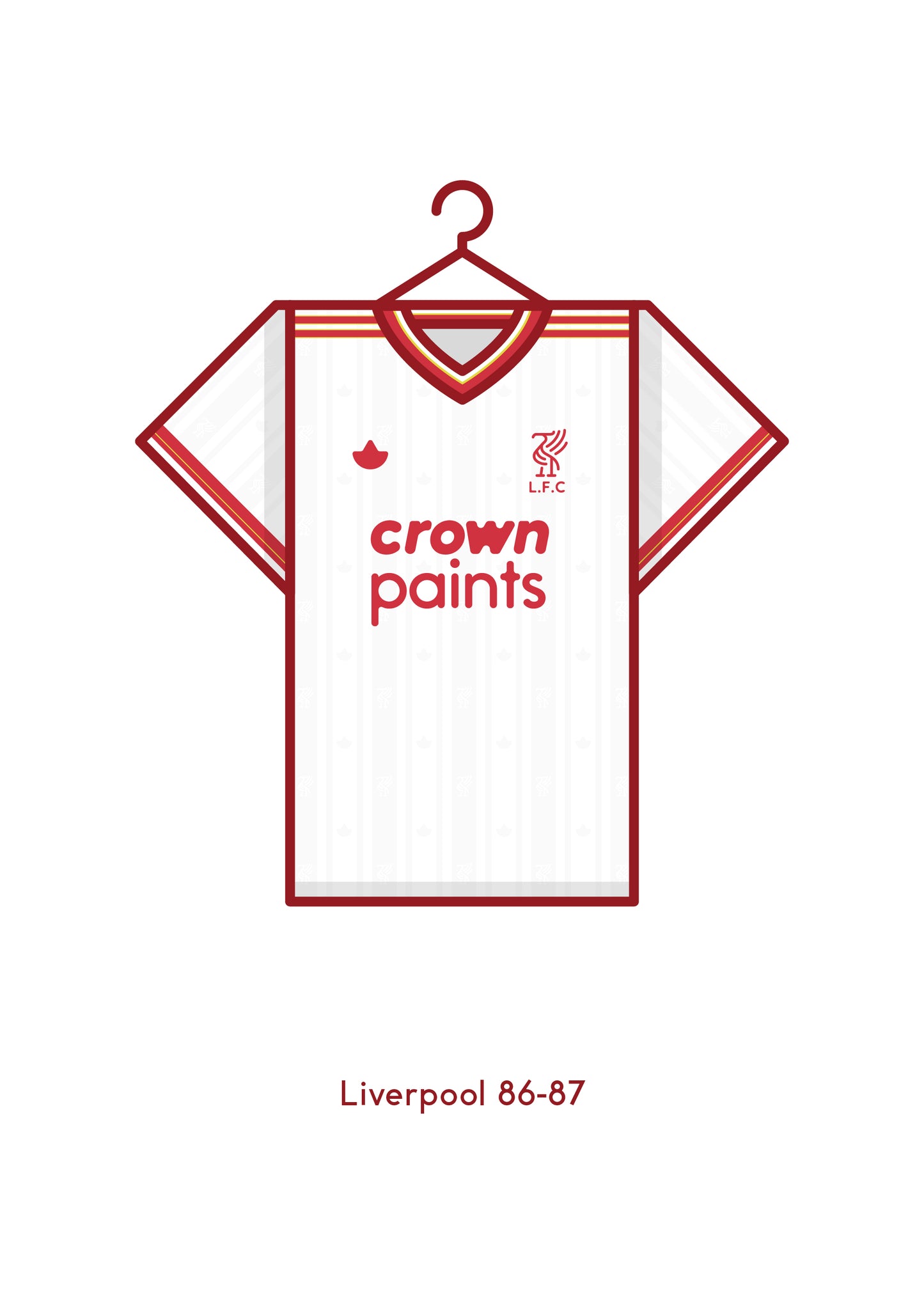 Liverpool 1986 - 87 Away Kit