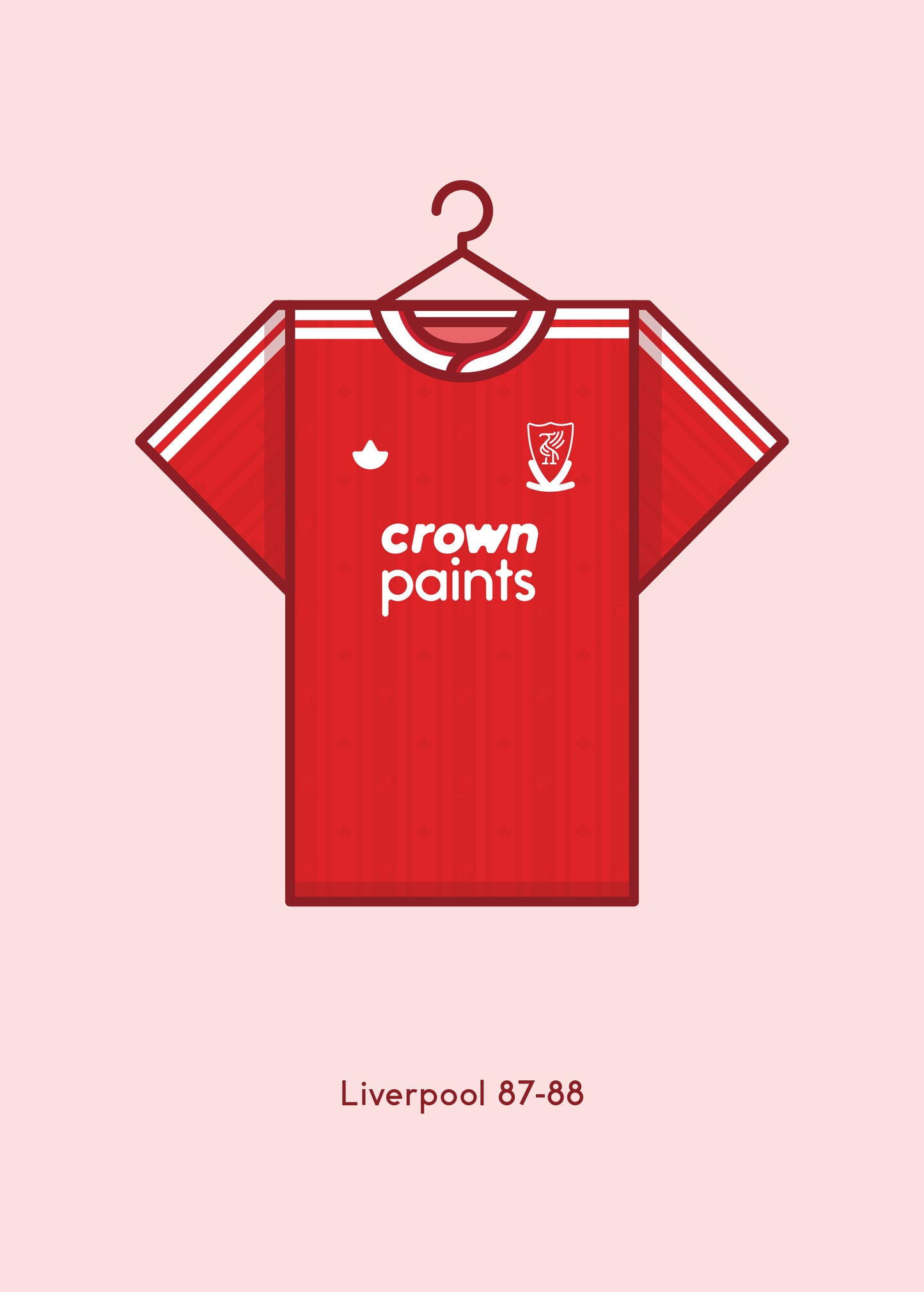 Liverpool 1987 - 88 Home Kit