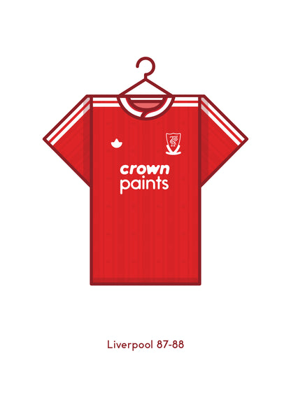 Liverpool 1987 - 88 Home Kit