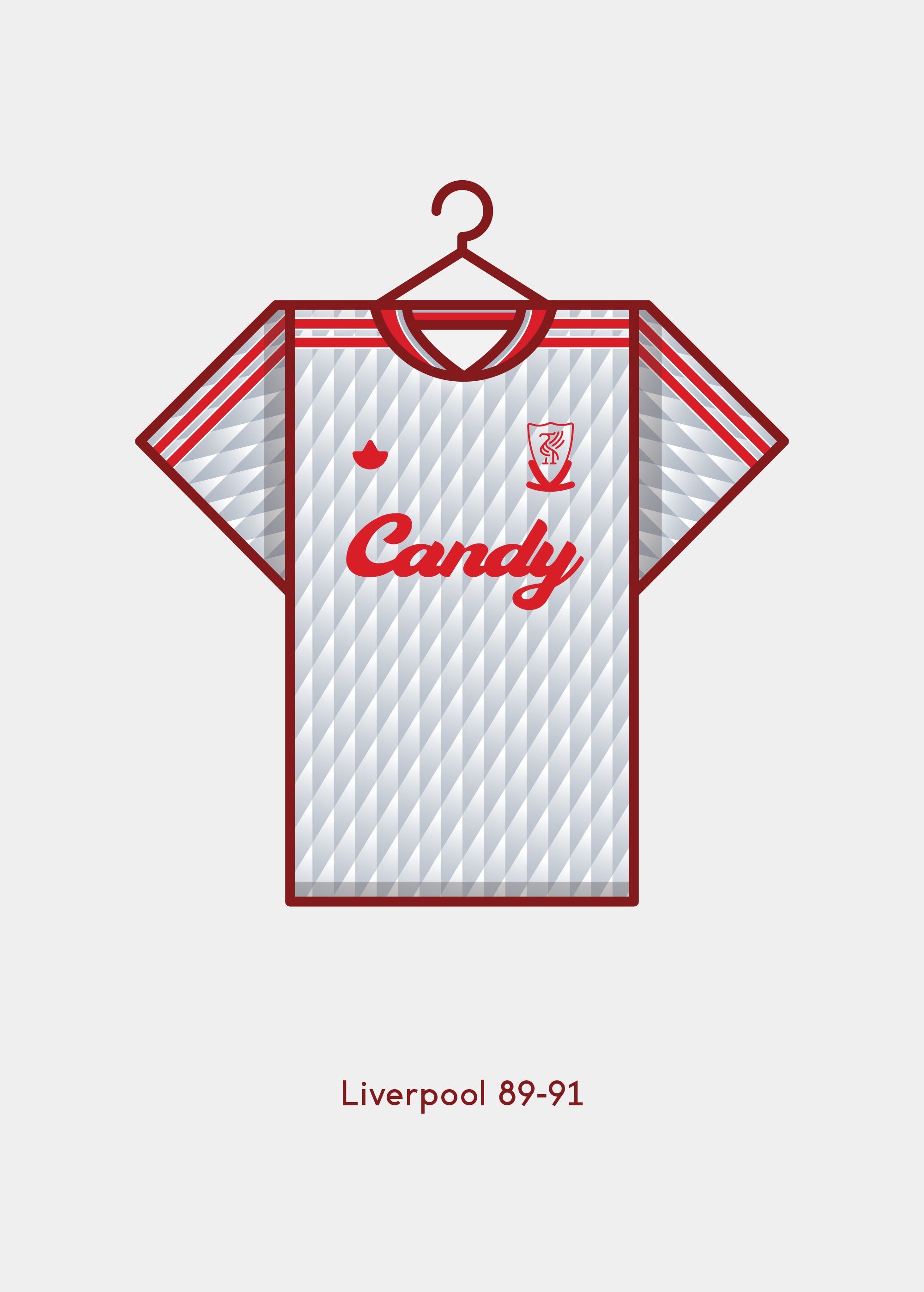 Liverpool away kit 1989 deals