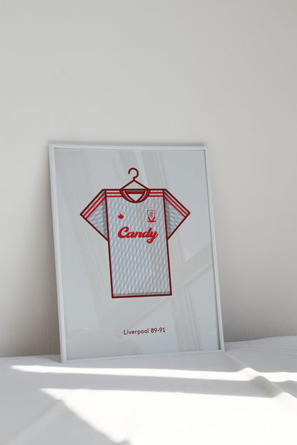 Liverpool 1989 - 91 Away Kit