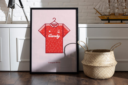 Liverpool 1989 - 91 Home Kit