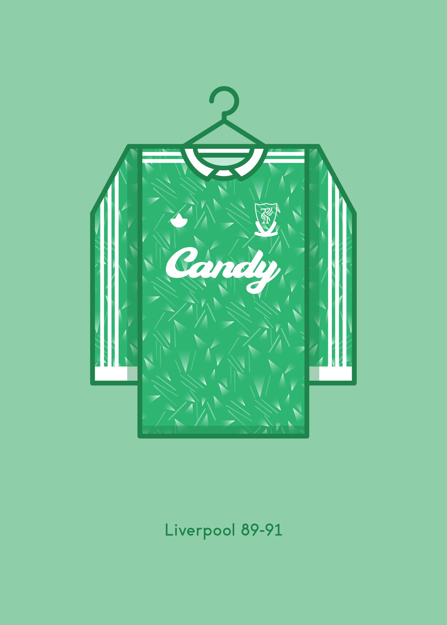 Liverpool 1989 - 91 Keeper Kit