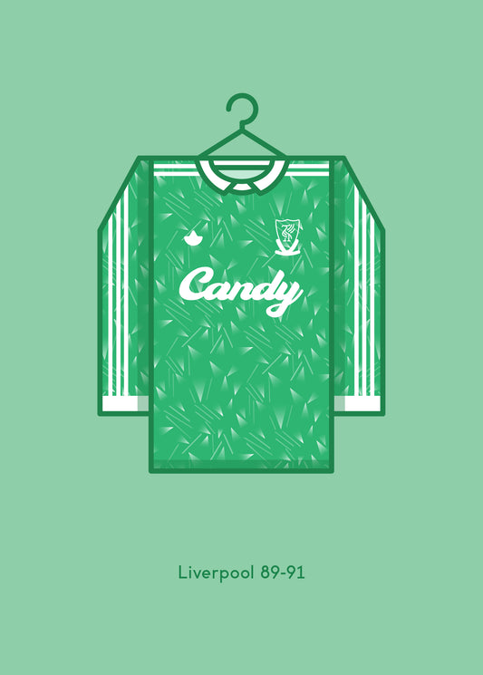 Liverpool 1989 - 91 Keeper Kit