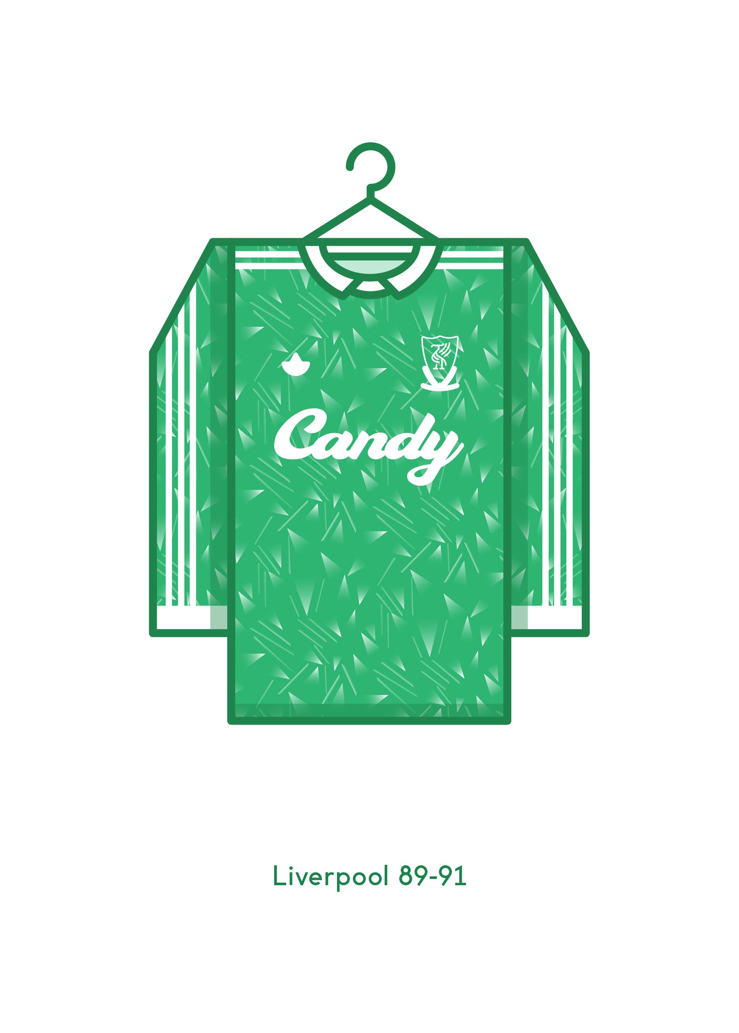 Liverpool 1989 - 91 Keeper Kit