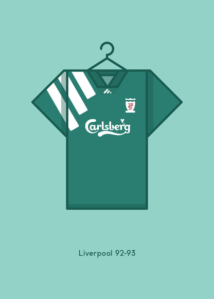 Liverpool 1992 - 93 Away Kit